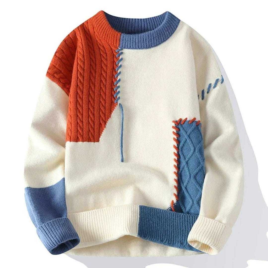 Luis - Patchwork Premium Sweater