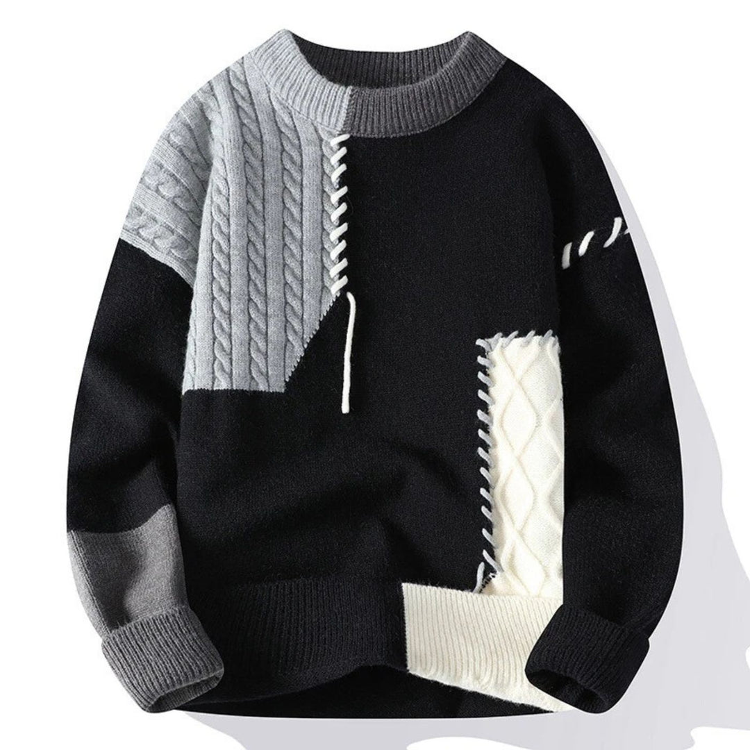 Luis - Patchwork Premium Sweater