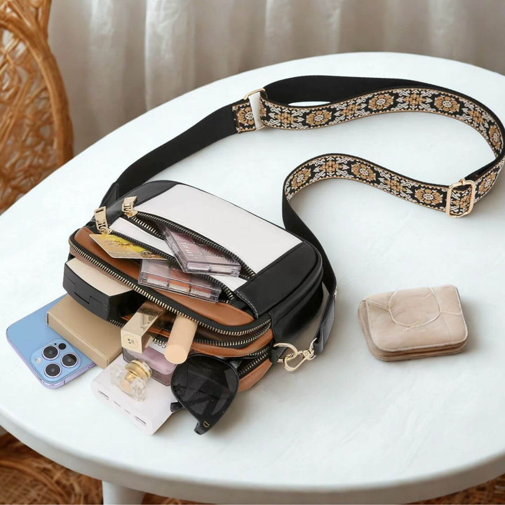 Mariah – Elegant Multi Compartments Crossbody Bag