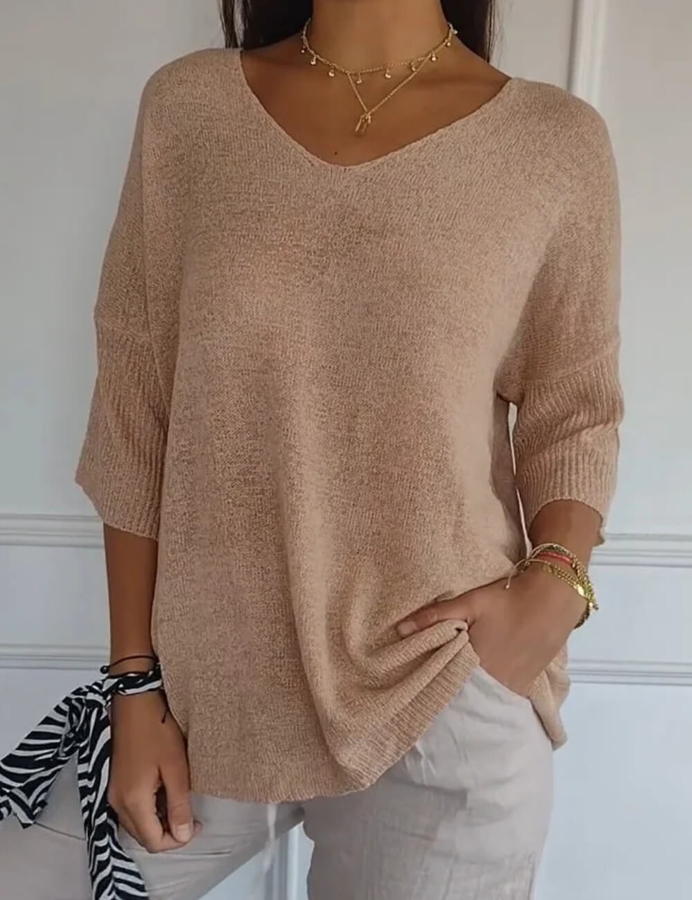 Mariela – Breathable Cotton Top