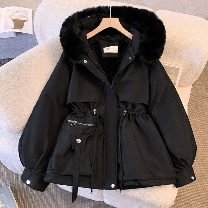 Matilda - Stylish Fur Lined Hooded Winter Jacket