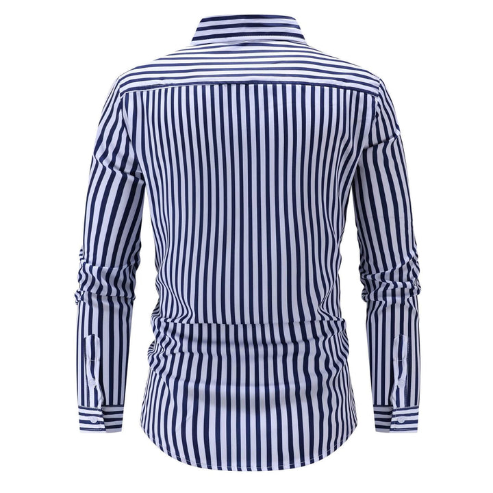 Maverick – Stripe Long Sleeve Shirt