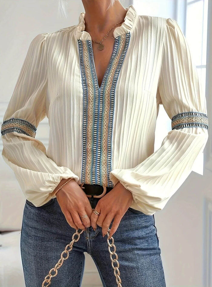McKenna – Elegant Long Sleeve Blouse