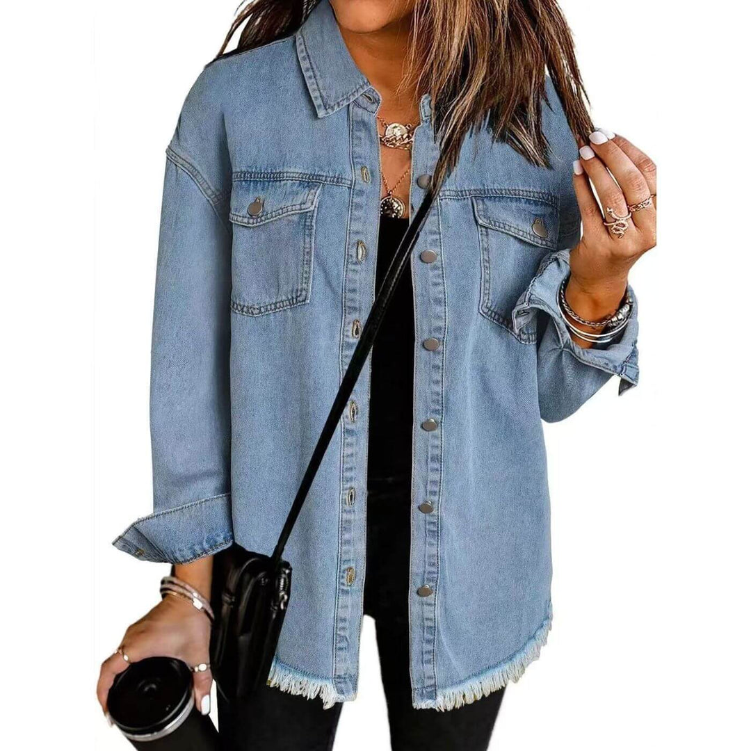 Naomi - Long Sleeve Denim Jacket