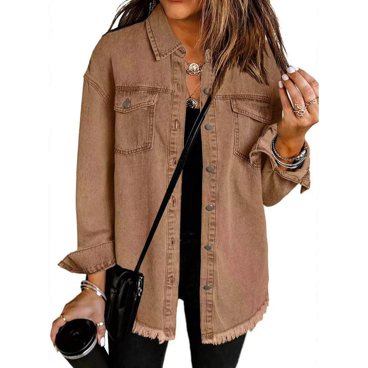 Naomi - Long Sleeve Denim Jacket