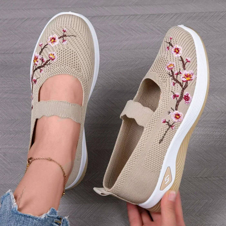 Paige – Non-slip Floral Orthopedic Shoes