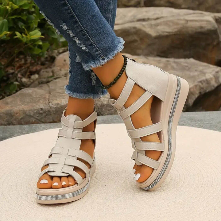 Penelope – Elegant Wedge Orthopedic Sandals