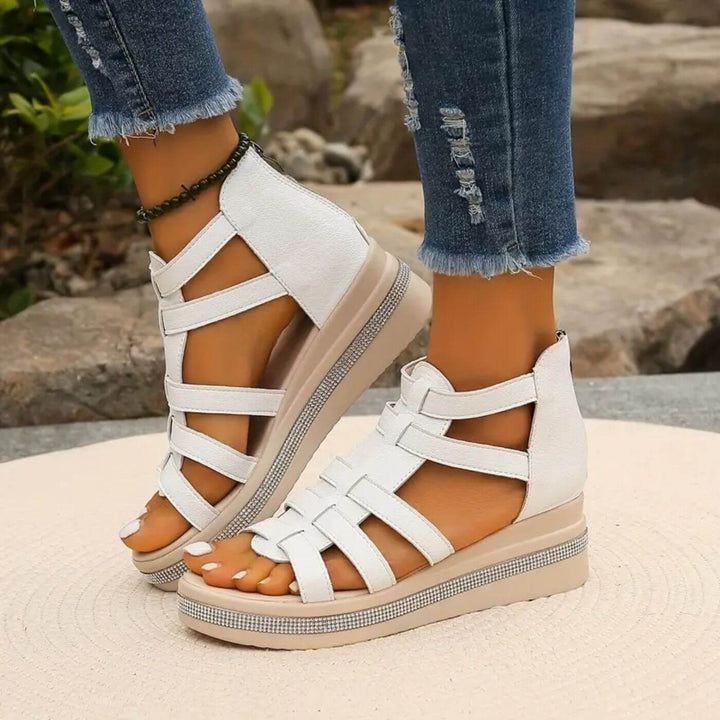 Penelope – Elegant Wedge Orthopedic Sandals
