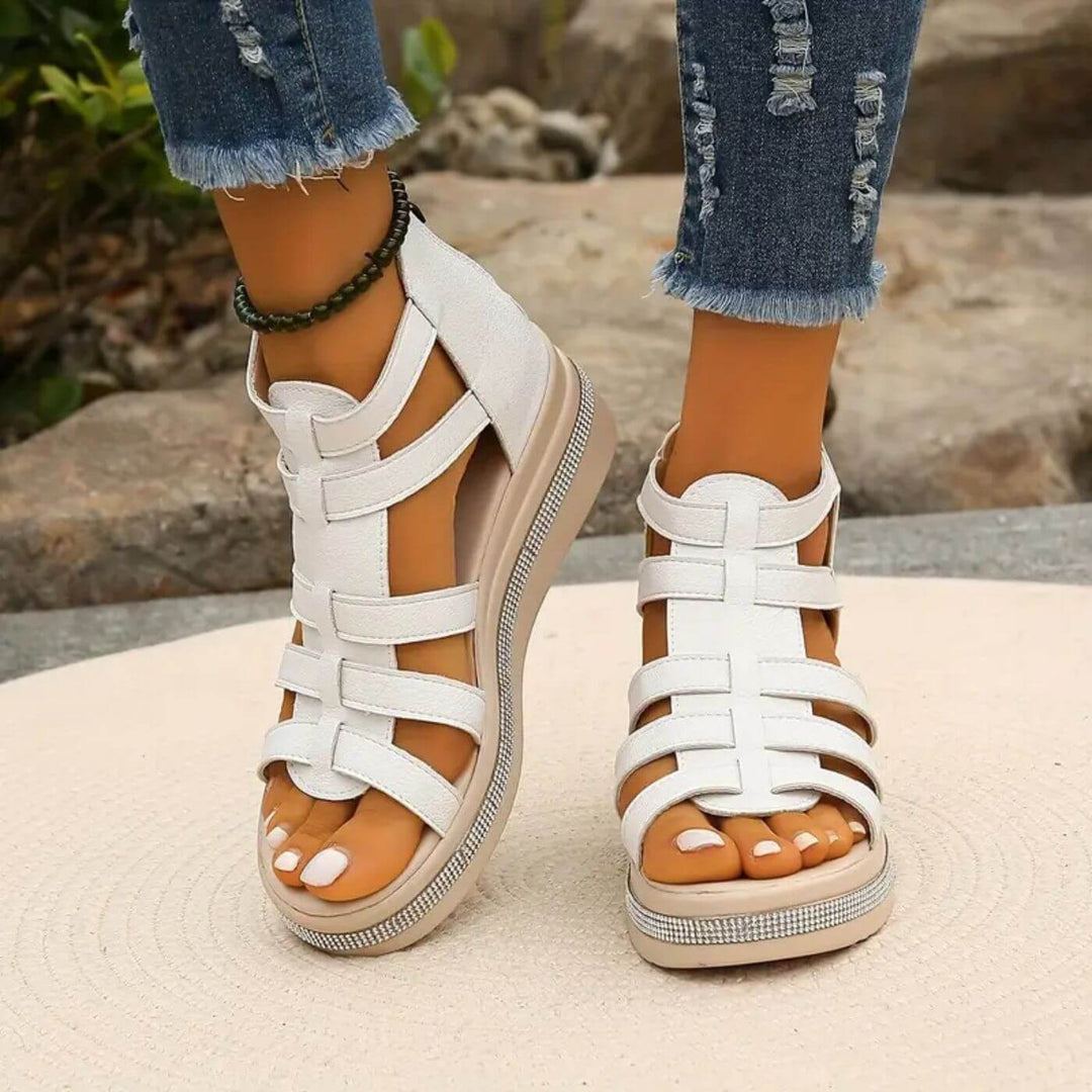 Penelope – Elegant Wedge Orthopedic Sandals