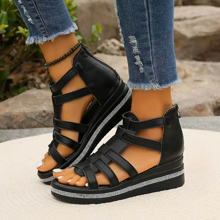 Penelope – Elegant Wedge Orthopedic Sandals