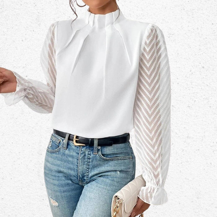 Rebekah - Elegant Long Sleeve Top