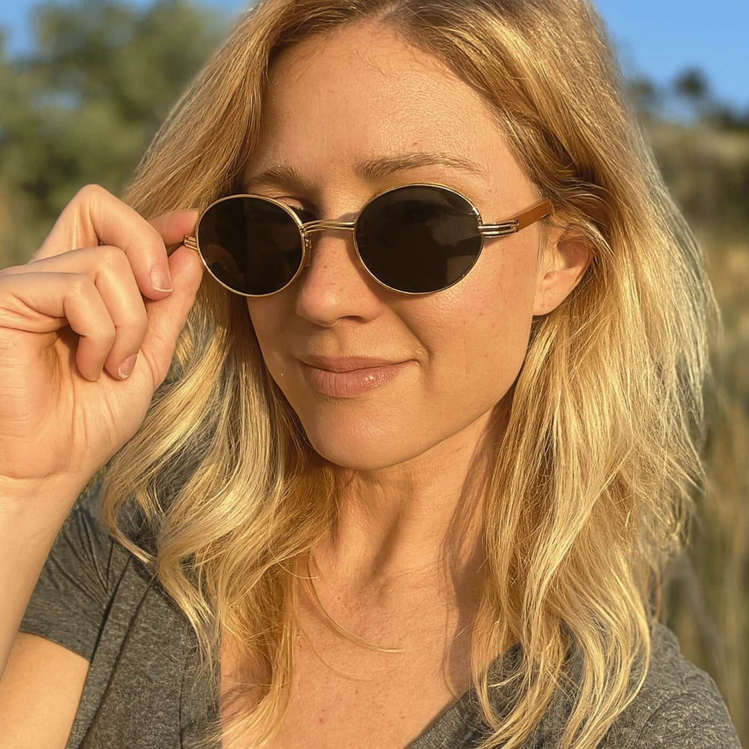 Reid - Premium Oval Sunglasses