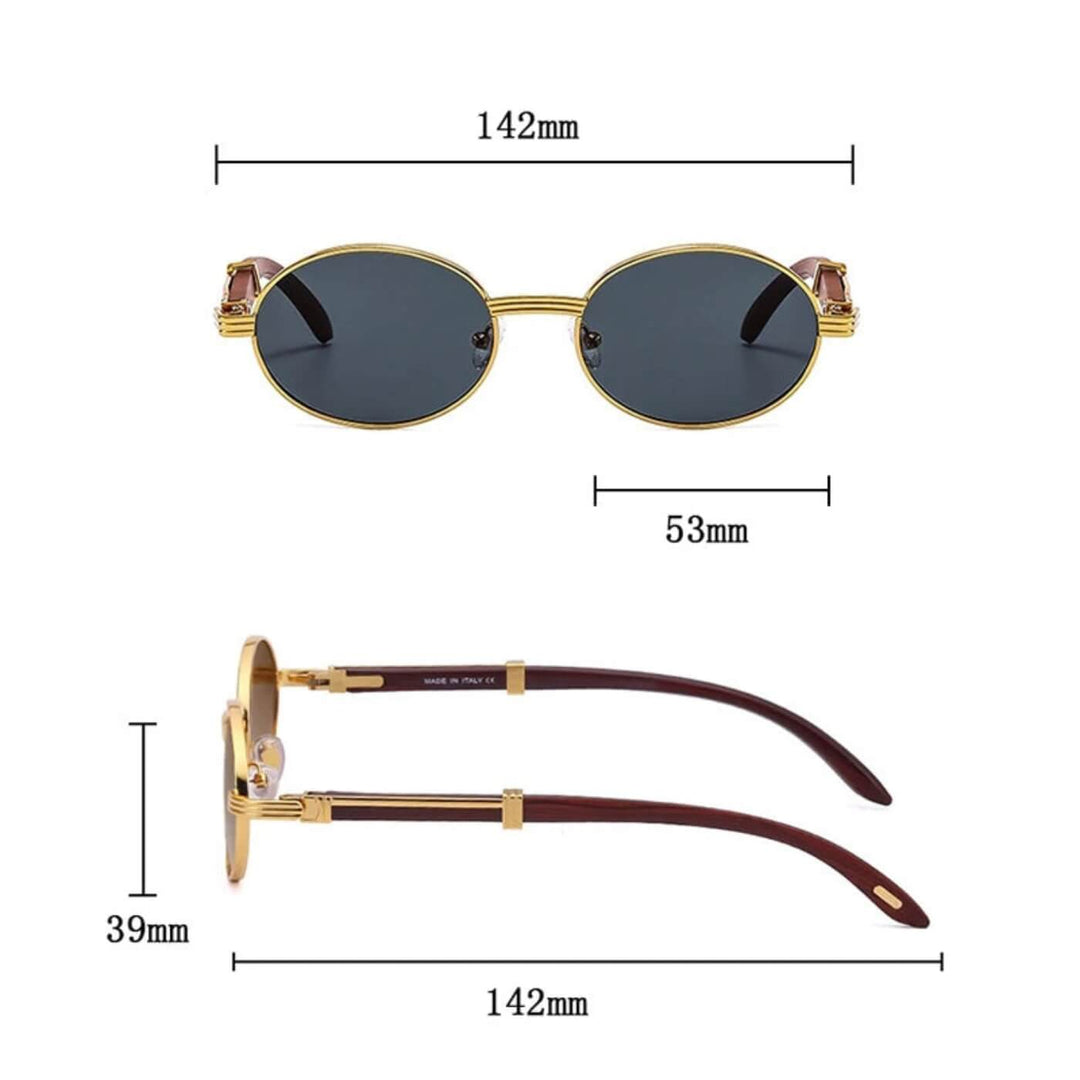 Reid - Premium Oval Sunglasses