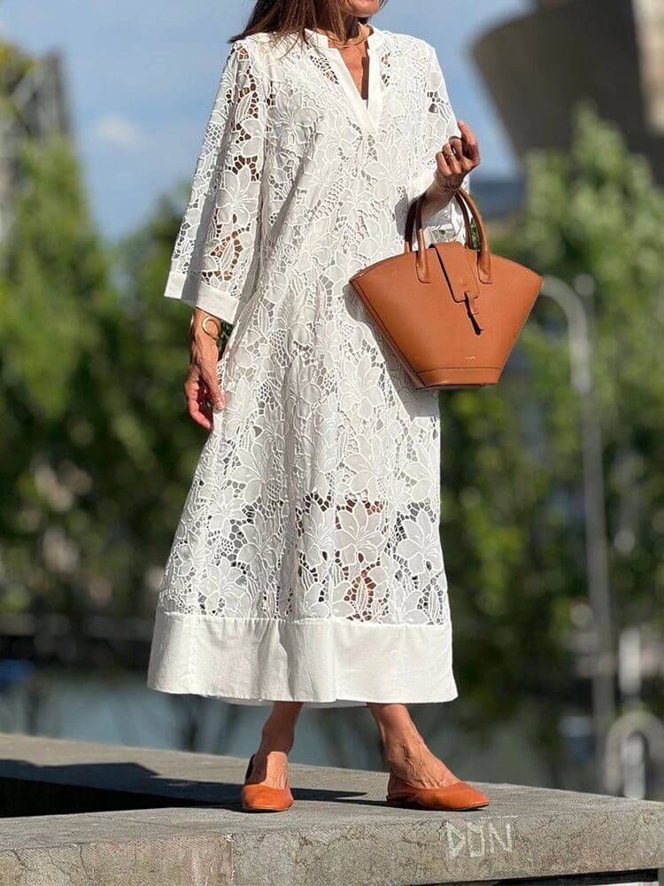 Savanah – Elegant Lace Summer Dress