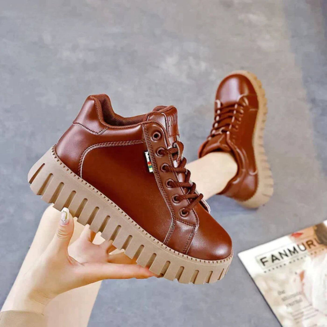 Scarlett - Non-slip Thick Sole Platform Sneakers