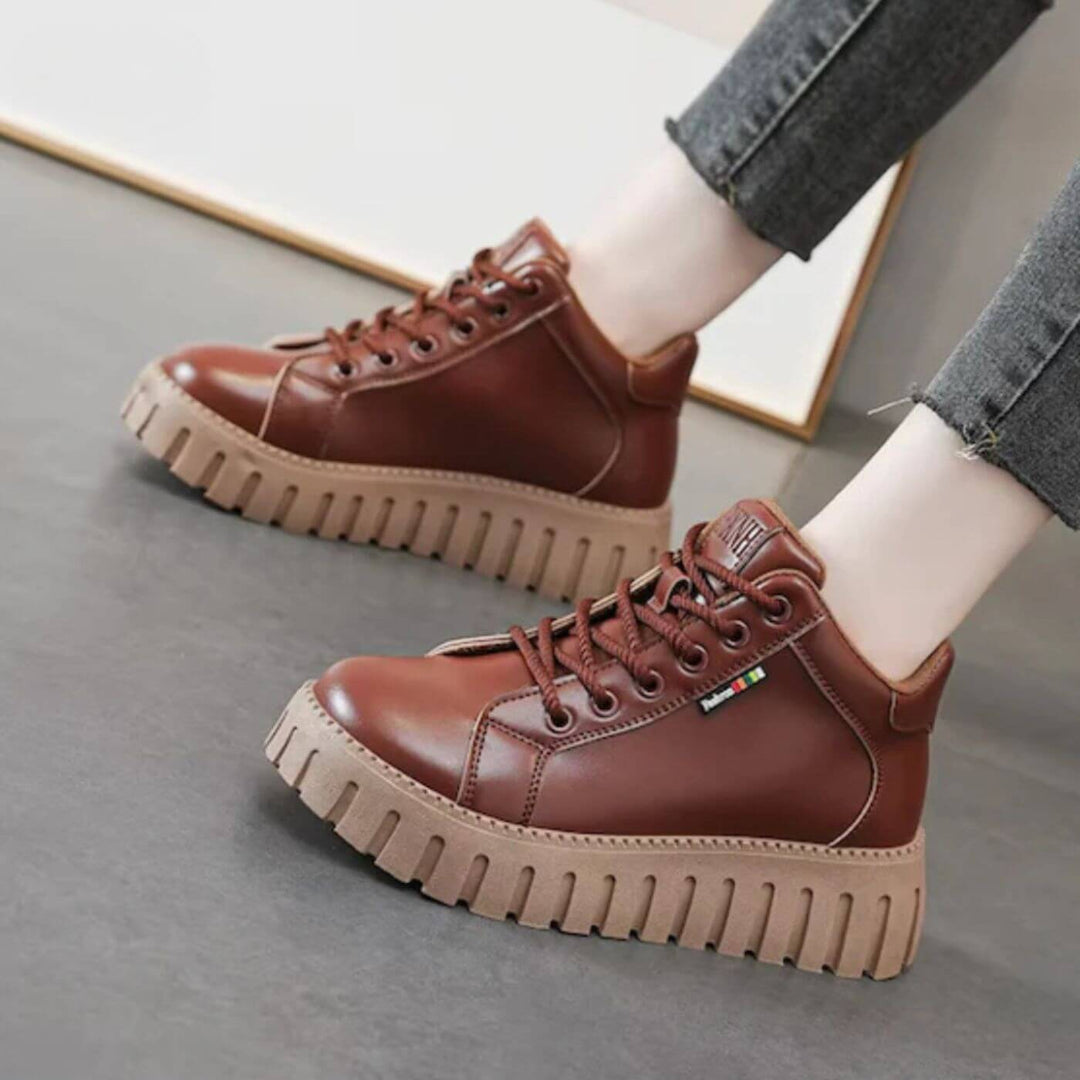 Scarlett - Non-slip Thick Sole Platform Sneakers