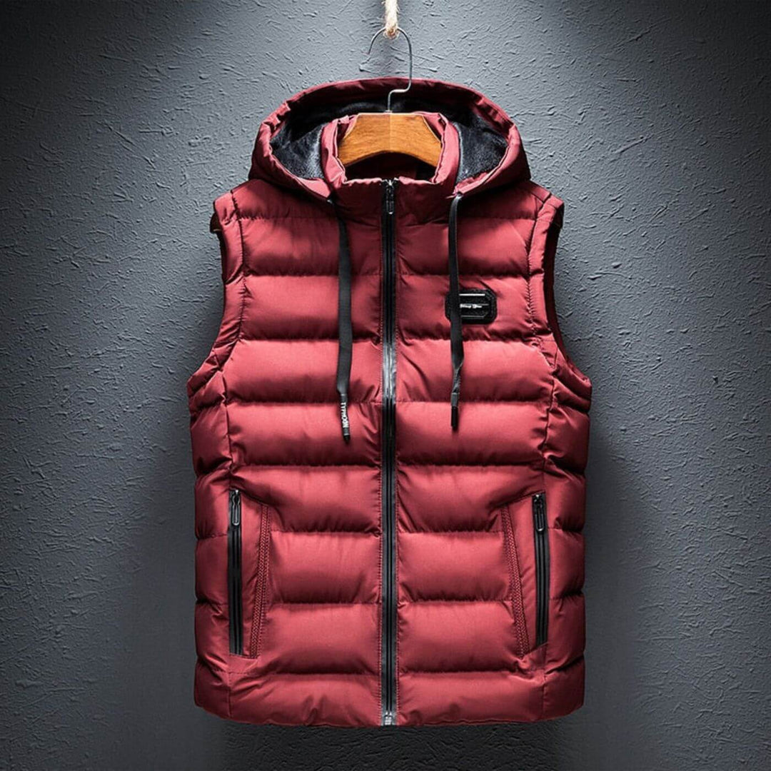 Sebastian - Winter Hooded Thermal Vest