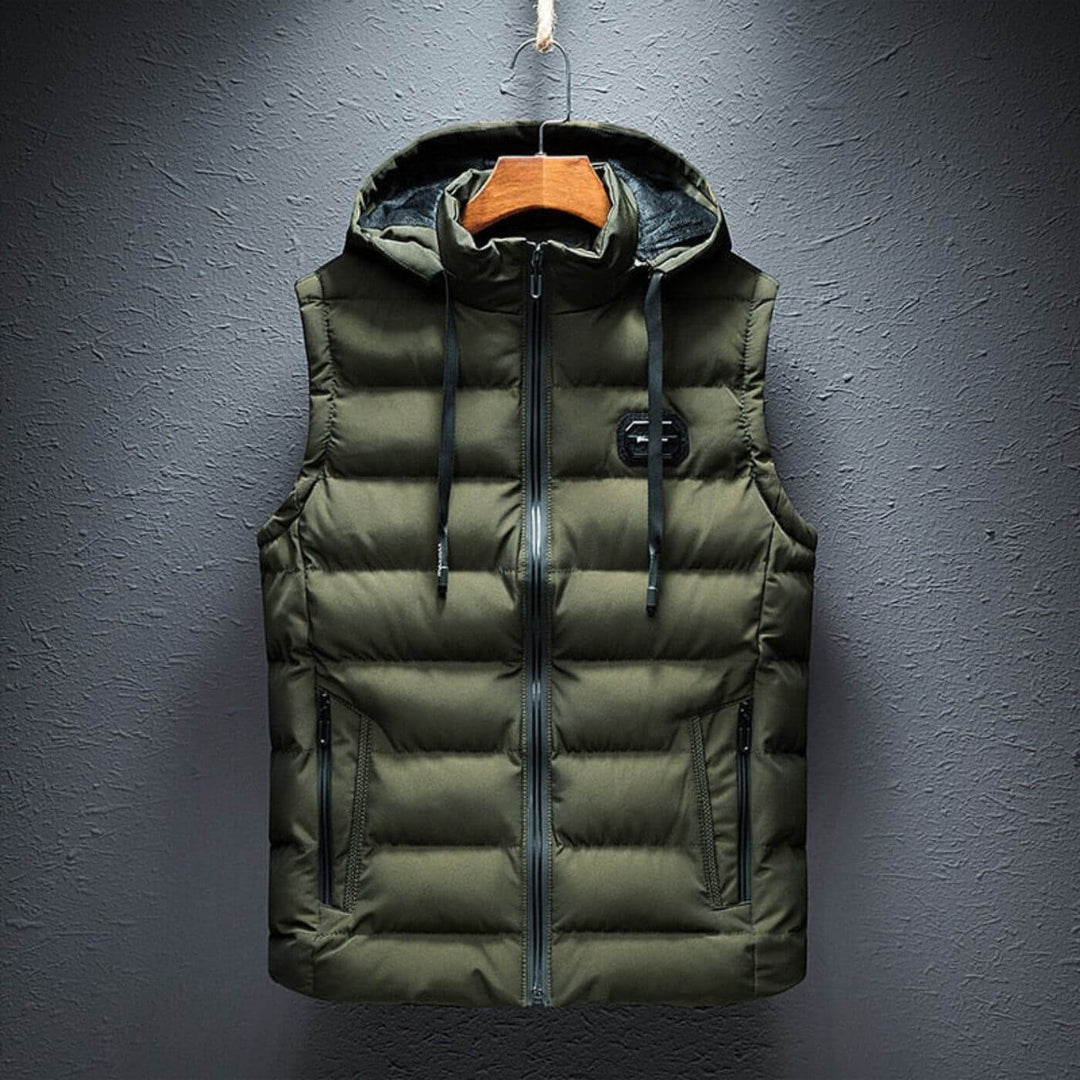 Sebastian - Winter Hooded Thermal Vest
