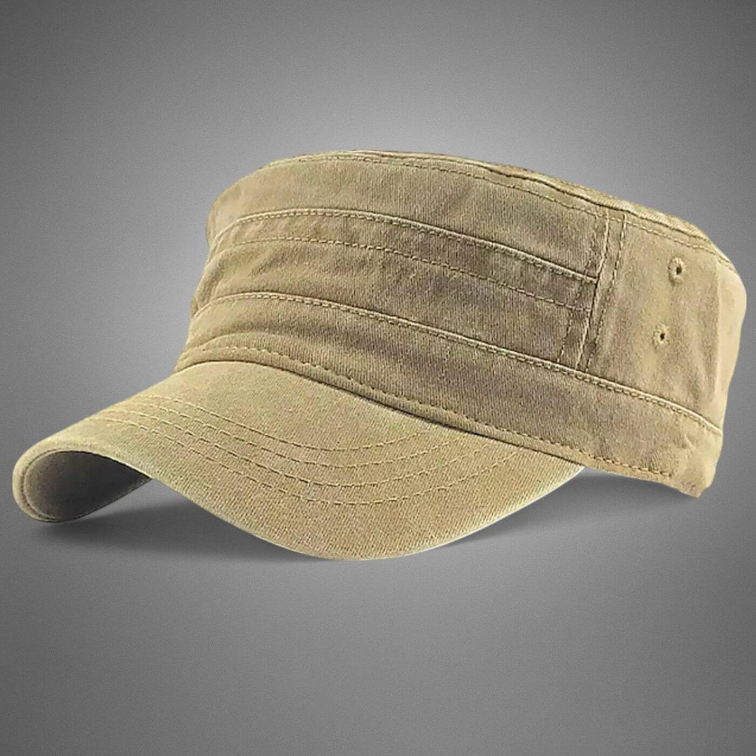 Spencer - Vintage Flat Top Cadet Cap
