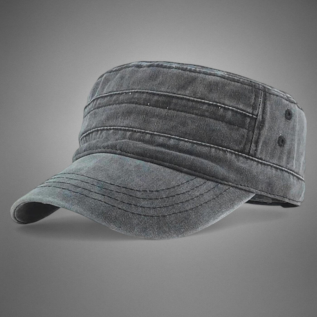 Spencer - Vintage Flat Top Cadet Cap