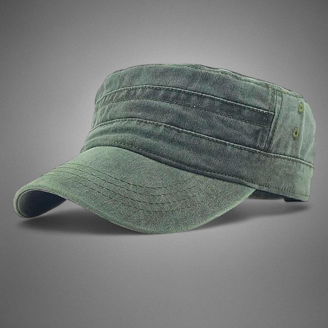 Spencer - Vintage Flat Top Cadet Cap