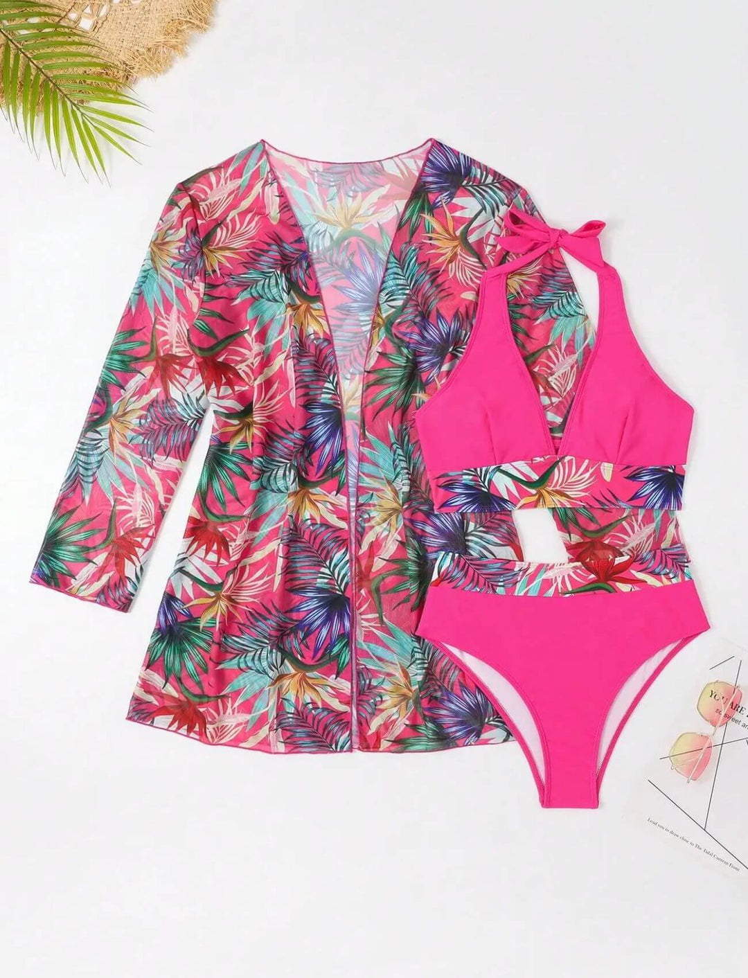 Tracie - Stylish 3 Piece Set Summer Swimsuit