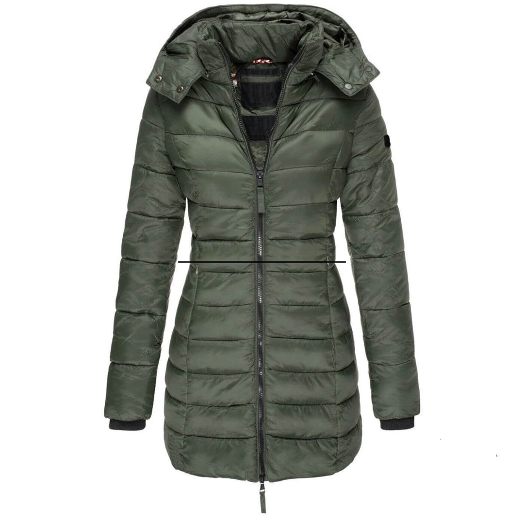 Victoria - Hooded Quilted Winter Jacket