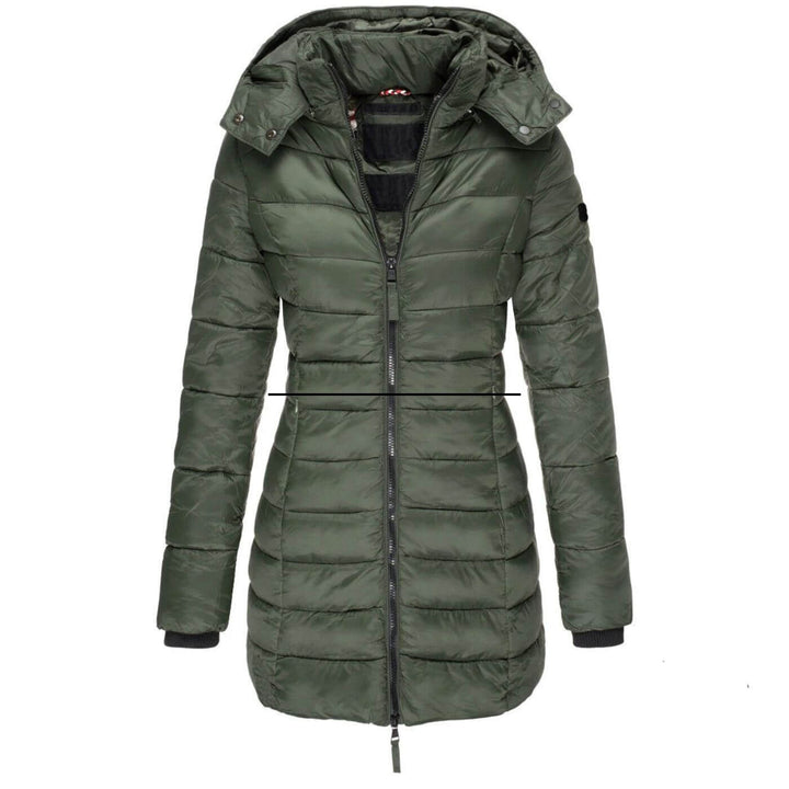 Victoria - Hooded Quilted Winter Jacket