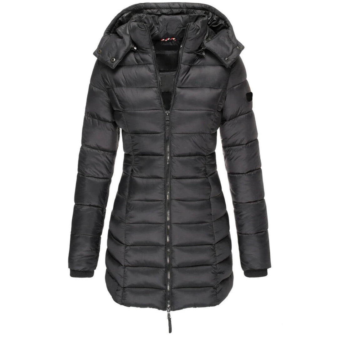 Victoria - Hooded Quilted Winter Jacket