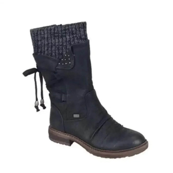 Victoria™ - Winter Mid-calf Lace Up Boots