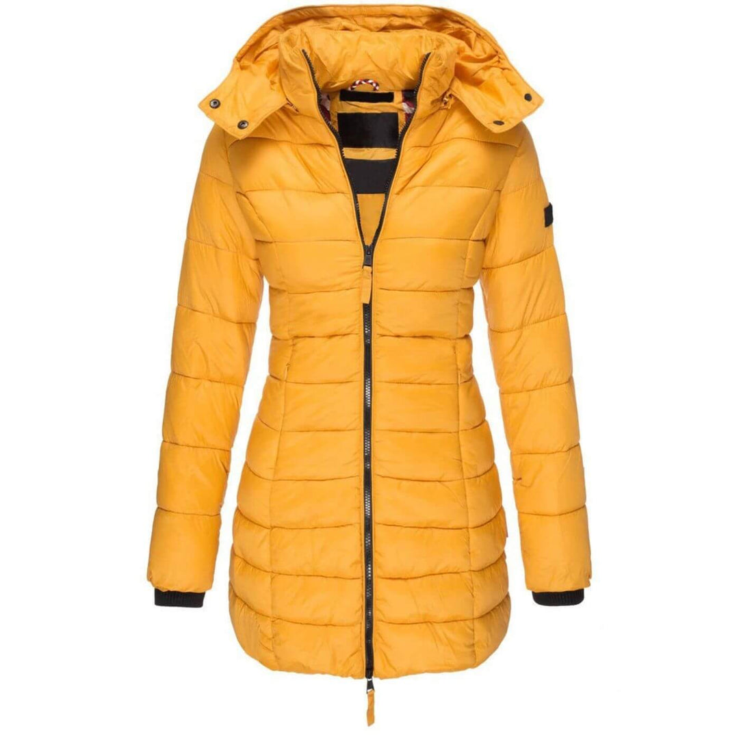 Victoria - Hooded Quilted Winter Jacket