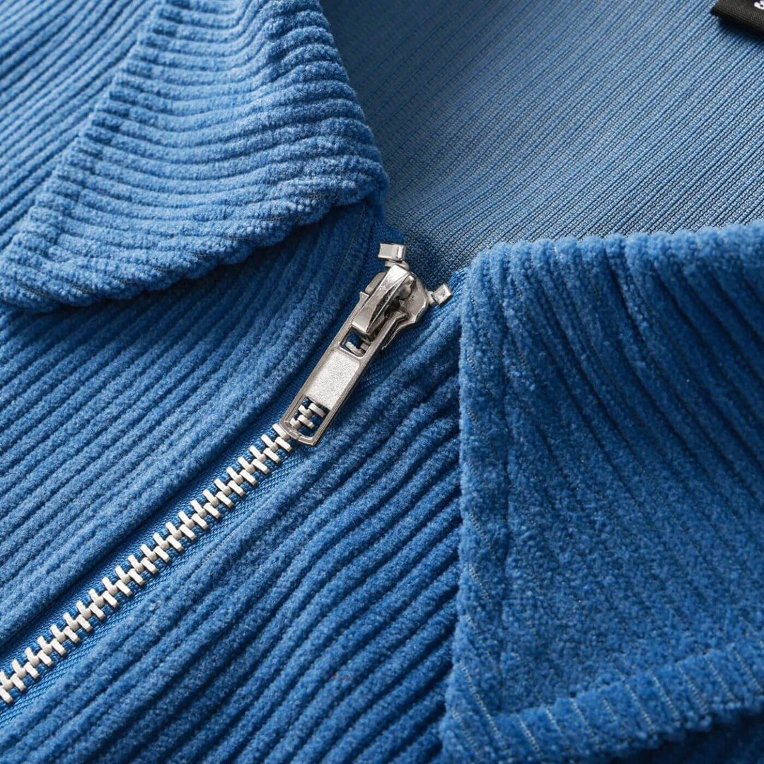 Waylon - Stylish Corduroy Zipper Jacket