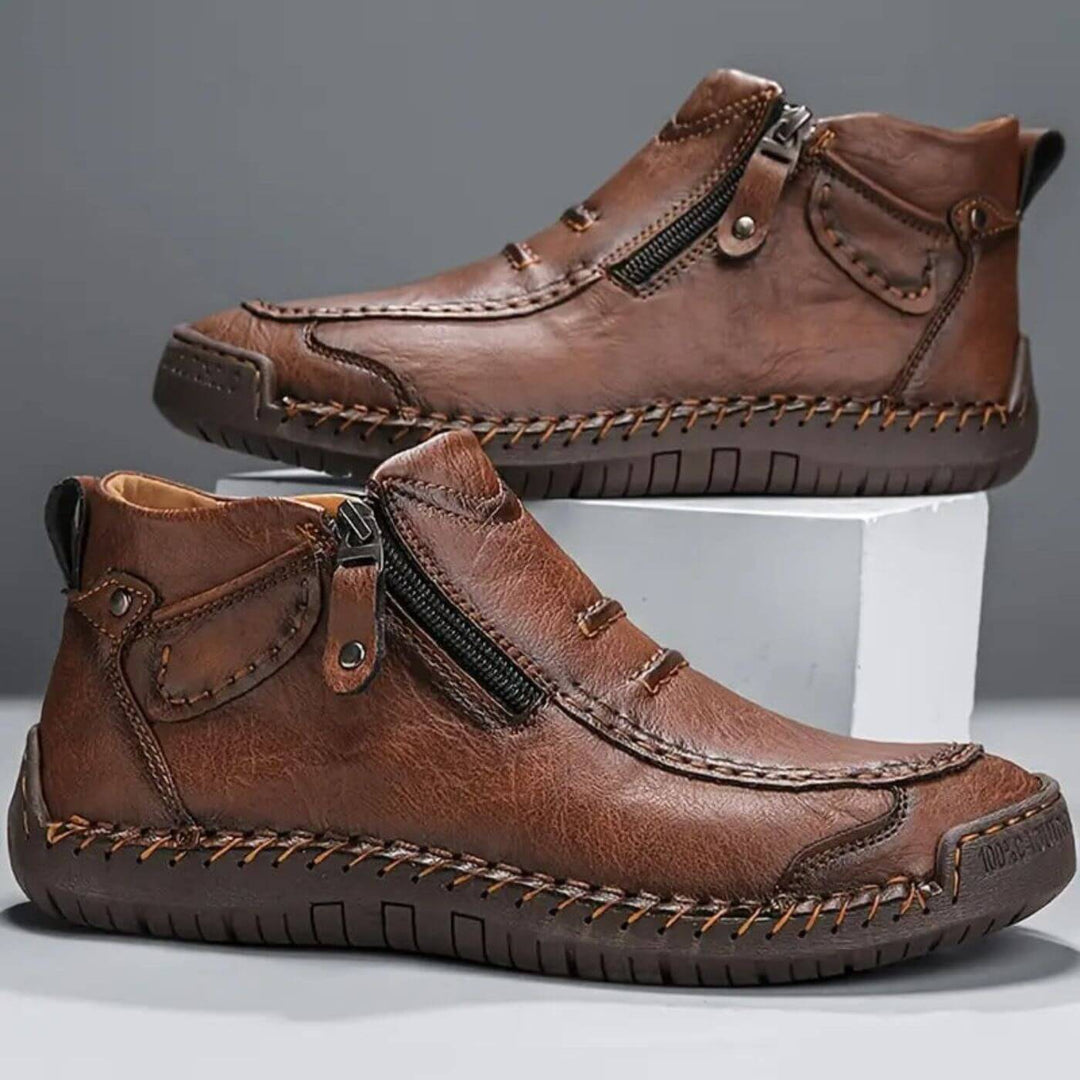 Zion - Classic Leather Orthopedic Shoes