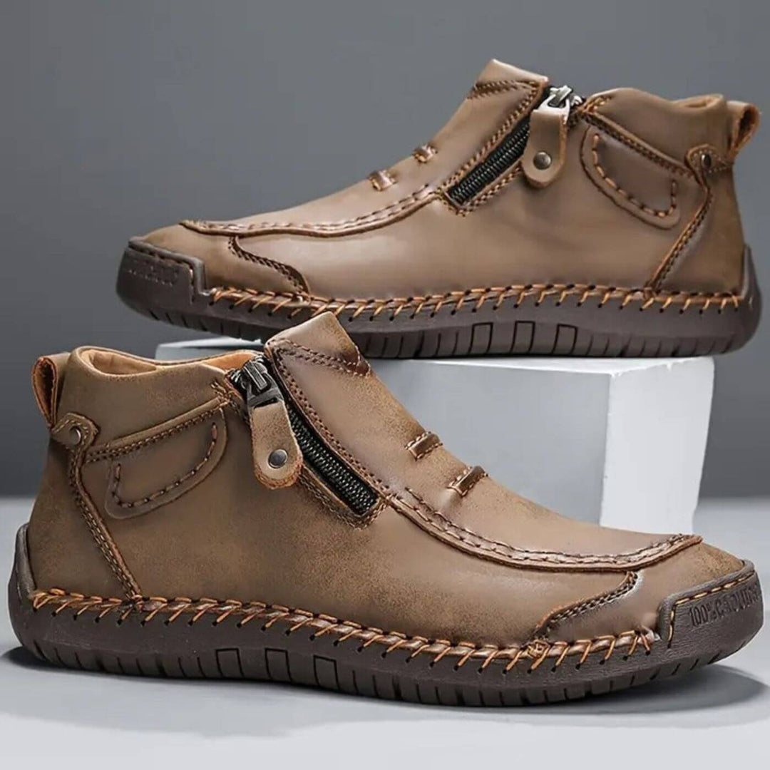 Zion - Classic Leather Orthopedic Shoes